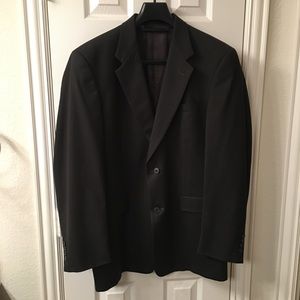 Austin Reed Mens Black Charcoal Suit Jacket